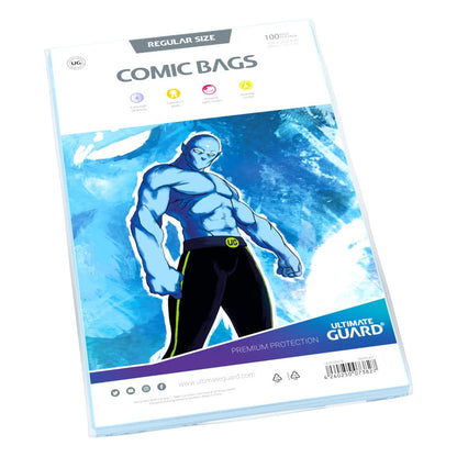 Ultimate Guard Comic Bags Standard (100) - Regular Size - M 2