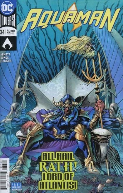 2018 - Aquaman, Vol. 8 #34 Var. A - Tyrant King - M - ENG - PRE-ORDER 1