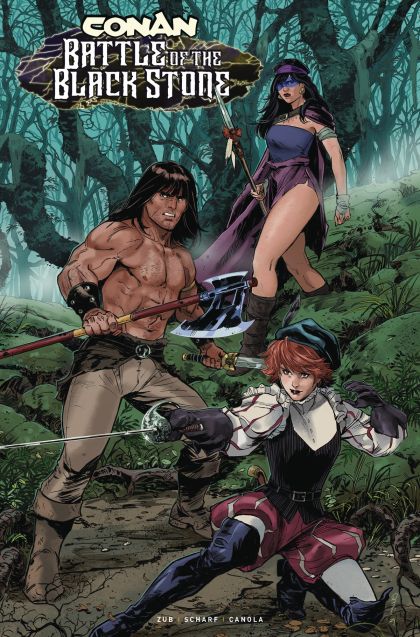 2024 - Titan Books - ON DEMAND - Conan the Barbarian: Battle of the Black Stone #3 Var. C - M - Eng 1