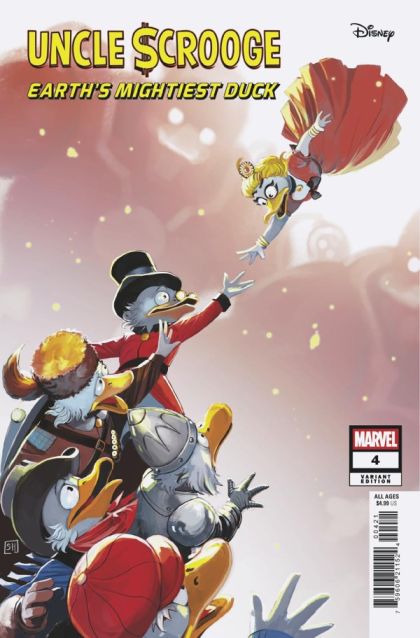 2025 - Uncle Scrooge: Earth's Mightiest Duck #4 Var. B - M - ENG 1