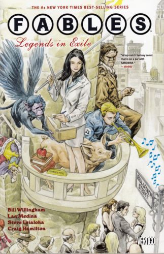 2003 - Fables TP #1 Var. B - Legends In Exile - M - ENG - PRE-ORDER 1