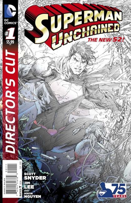 2013 - Superman Unchained #1 Var. N - The Leap / Epilogue - M - ENG - PRE-ORDER 1