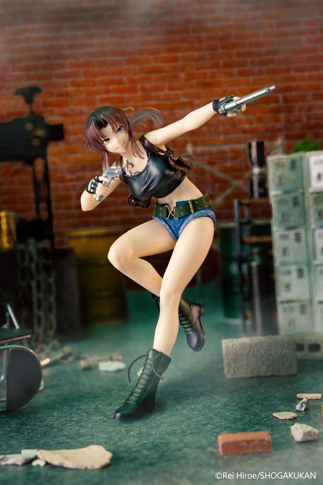 Black Lagoon Vivit PVC Statue Revy 16 cm - M 5