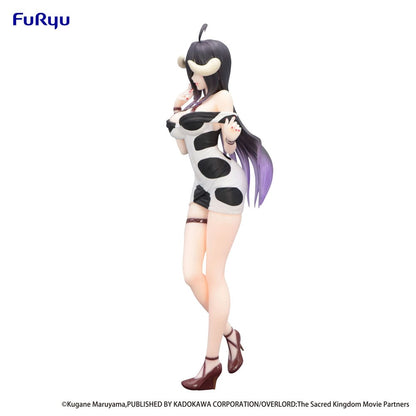 Overlord Trio-Try-It PVC Statue Albedo Mini Dress Cow Pattern Ver. 21 cm - M 2