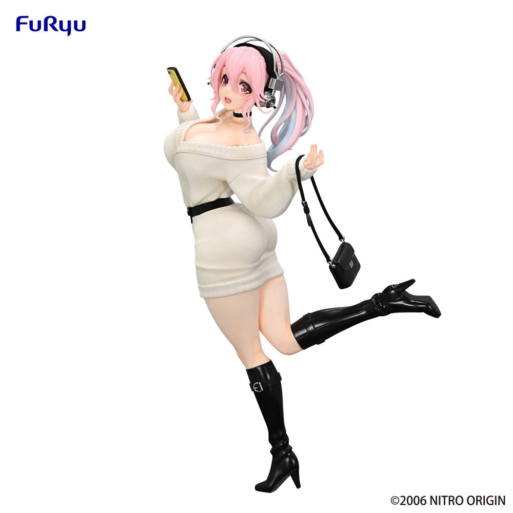 Super Sonico Trio-Try-iT PVC Statue Winter Memory Ver. 21 cm - M 1