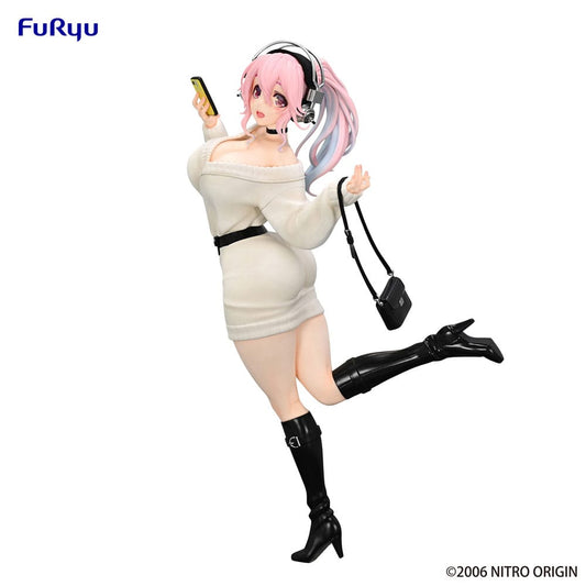Super Sonico Trio-Try-iT PVC Statue Winter Memory Ver. 21 cm - M 1