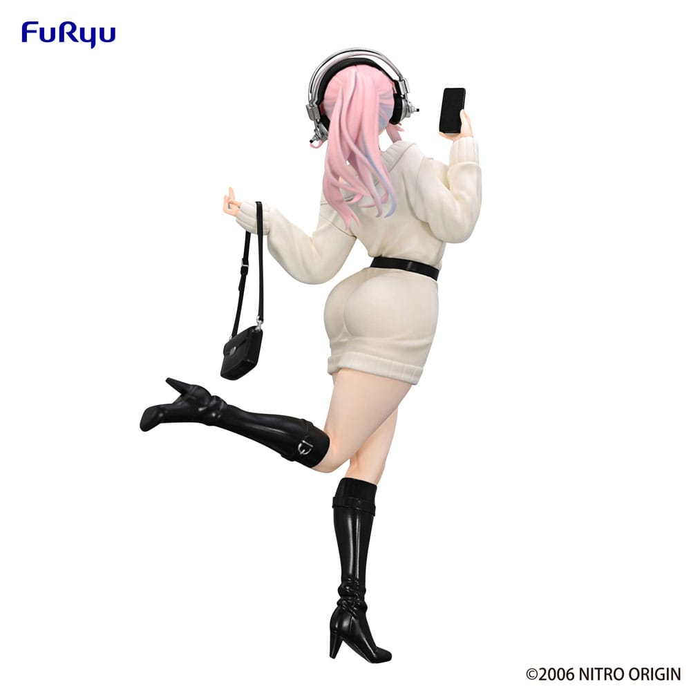Super Sonico Trio-Try-iT PVC Statue Winter Memory Ver. 21 cm - M 2