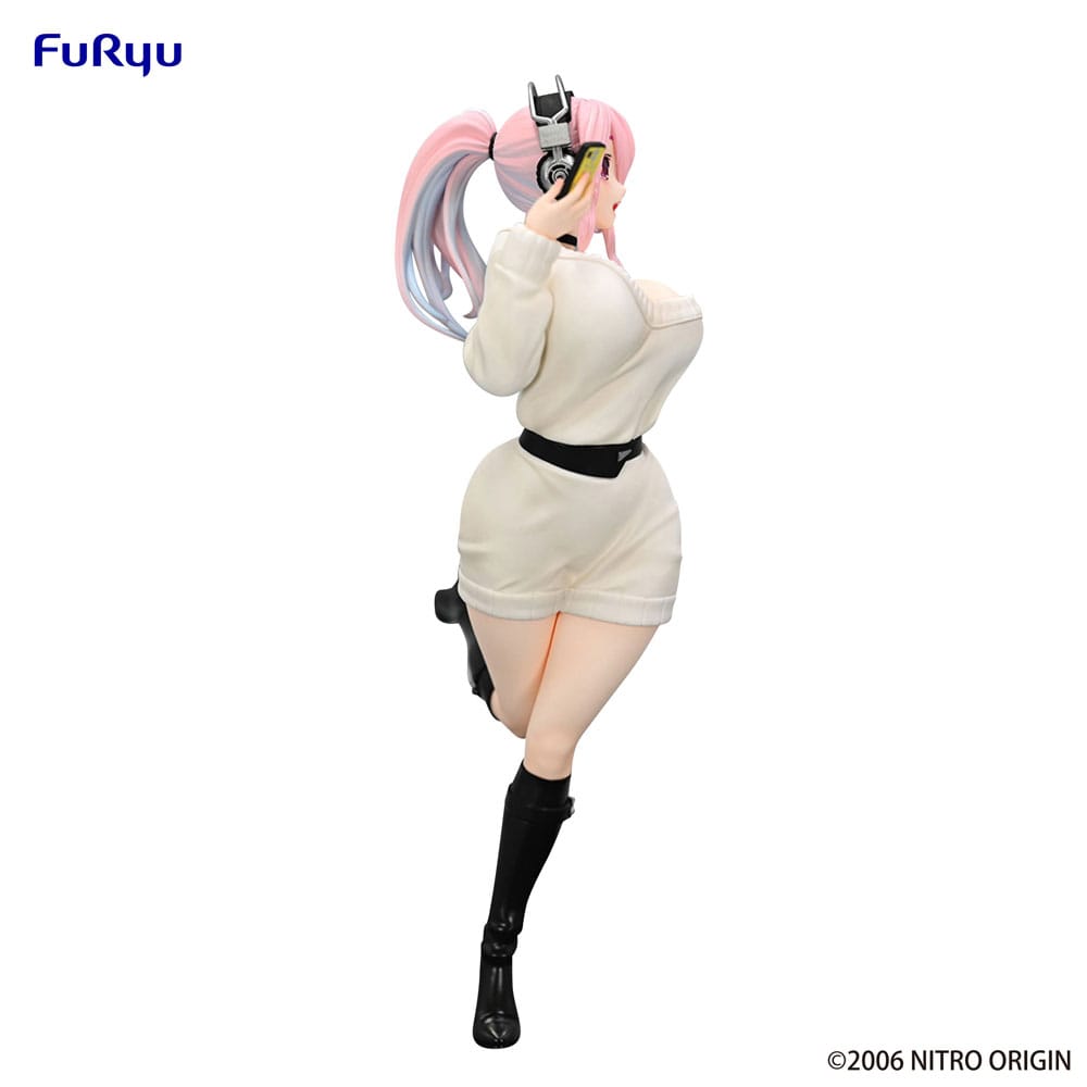 Super Sonico Trio-Try-iT PVC Statue Winter Memory Ver. 21 cm - M 4