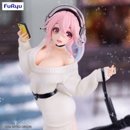 Super Sonico Trio-Try-iT PVC Statue Winter Memory Ver. 21 cm - M 6