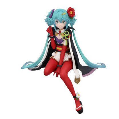 Hatsune Miku Noodle Stopper PVC Statue Flower Fairy Camellia 15 cm - M 1