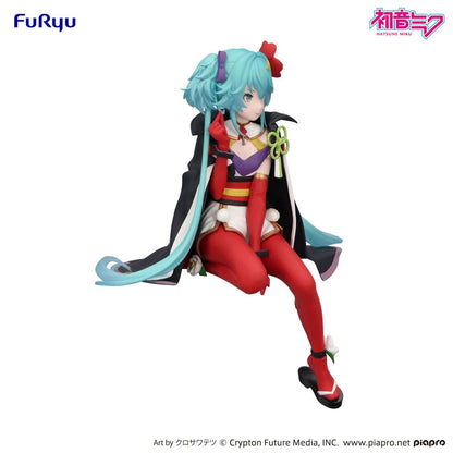 Hatsune Miku Noodle Stopper PVC Statue Flower Fairy Camellia 15 cm - M 3