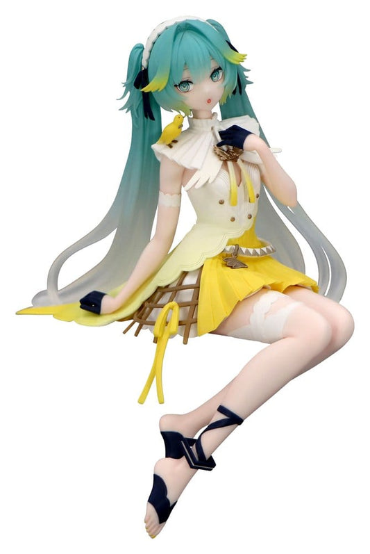 Hatsune Miku Noodle Stopper PVC Statue Canary Bird Heo Exclusive 14 cm - M 1