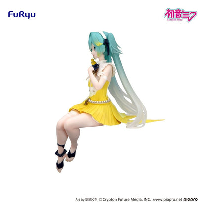 Hatsune Miku Noodle Stopper PVC Statue Canary Bird Heo Exclusive 14 cm - M 3