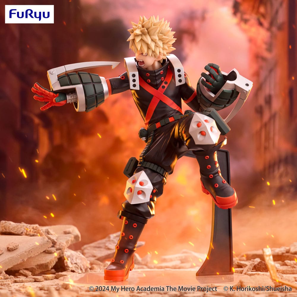 My Hero Academia: You're Next Trio-Try-iT PVC Statue Katsuki Bakugo 21 cm - M 5