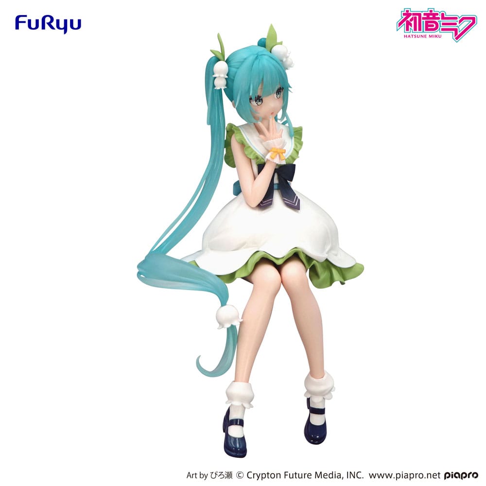 Hatsune Miku Noodle Stopper PVC Statue Flower Fairy Lily of the Valley 14 cm - M 2