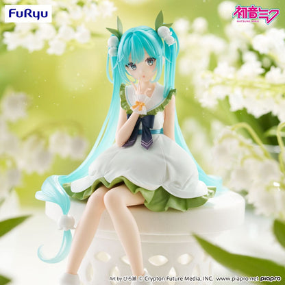 Hatsune Miku Noodle Stopper PVC Statue Flower Fairy Lily of the Valley 14 cm - M 4