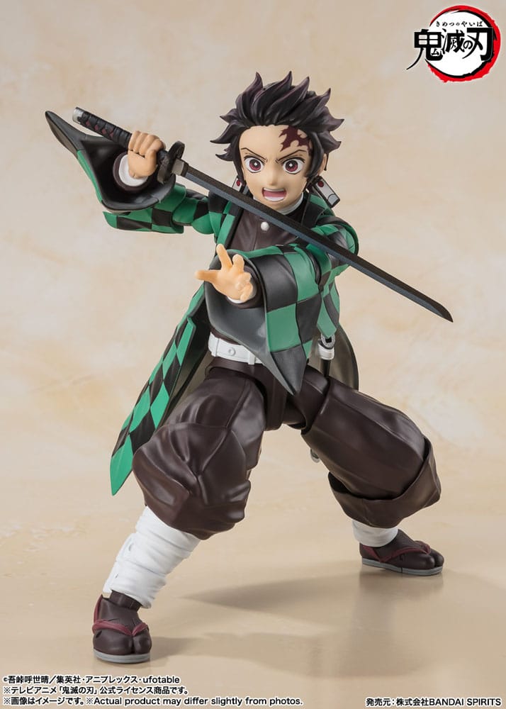 Demon Slayer: Kimetsu no Yaiba S.H. Figuarts Action Figure Tanjiro Kamado 14 cm - M 3
