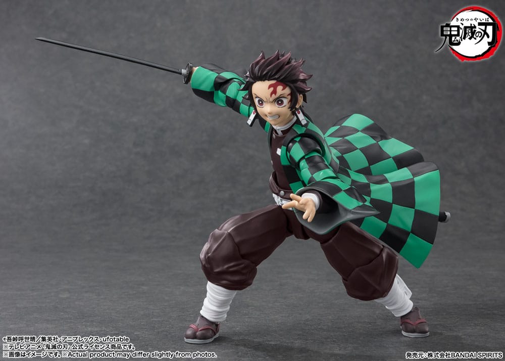 Demon Slayer: Kimetsu no Yaiba S.H. Figuarts Action Figure Tanjiro Kamado 14 cm - M 5