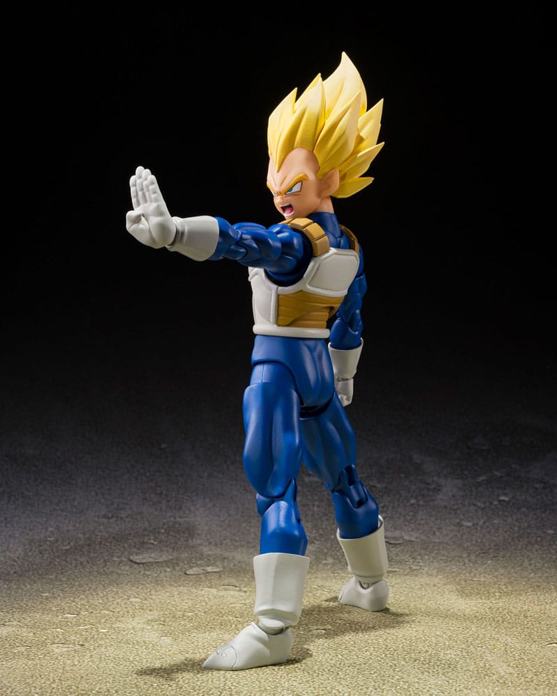 Dragon Ball Z S.H.Figuarts Action Figure Super Saiyan Vegeta (Dangerous Pride) 14 cm - M 3