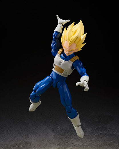 Dragon Ball Z S.H.Figuarts Action Figure Super Saiyan Vegeta (Dangerous Pride) 14 cm - M 4
