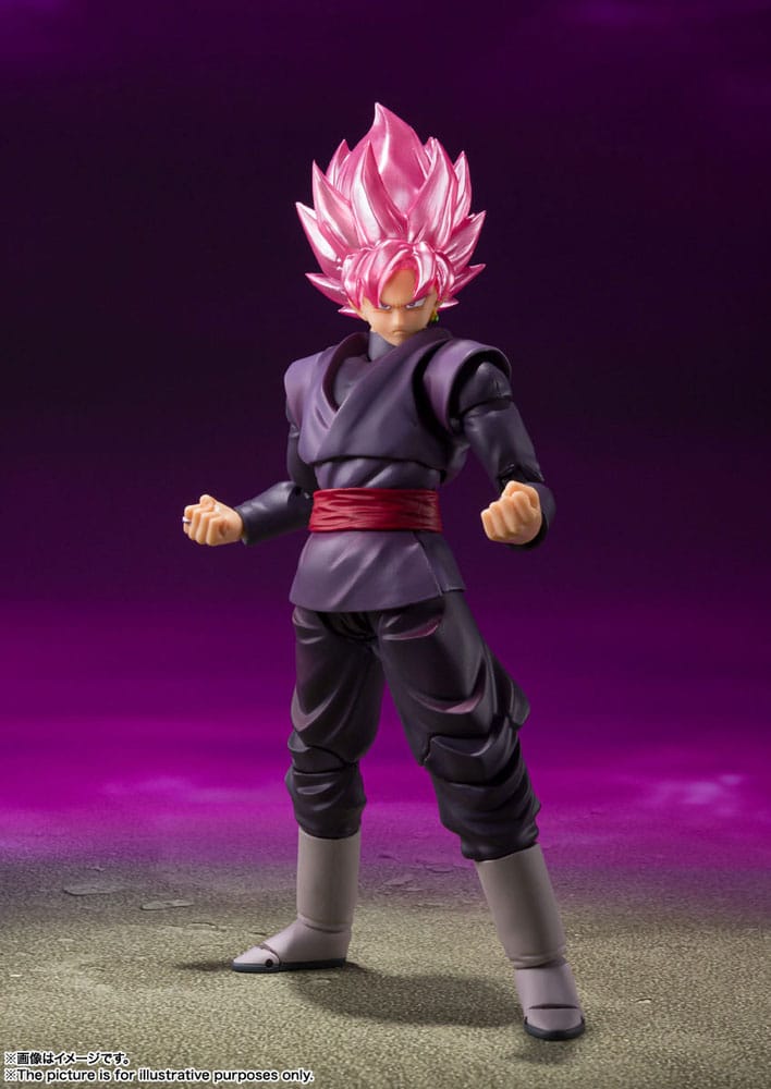 Dragon Ball Super S.H. Figuarts Action Figure Goku Black - Super Saiyan Rose Reissue 14 cm - M 2
