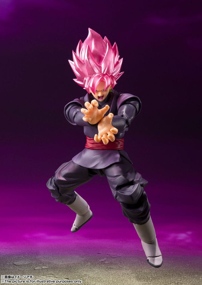 Dragon Ball Super S.H. Figuarts Action Figure Goku Black - Super Saiyan Rose Reissue 14 cm - M 3