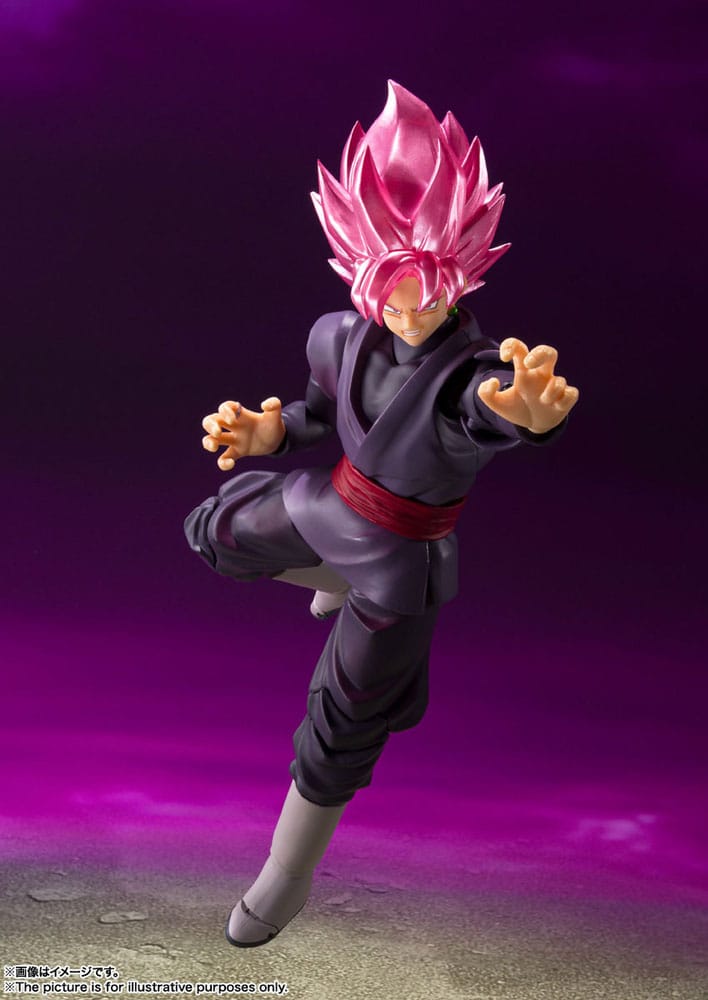 Dragon Ball Super S.H. Figuarts Action Figure Goku Black - Super Saiyan Rose Reissue 14 cm - M 4