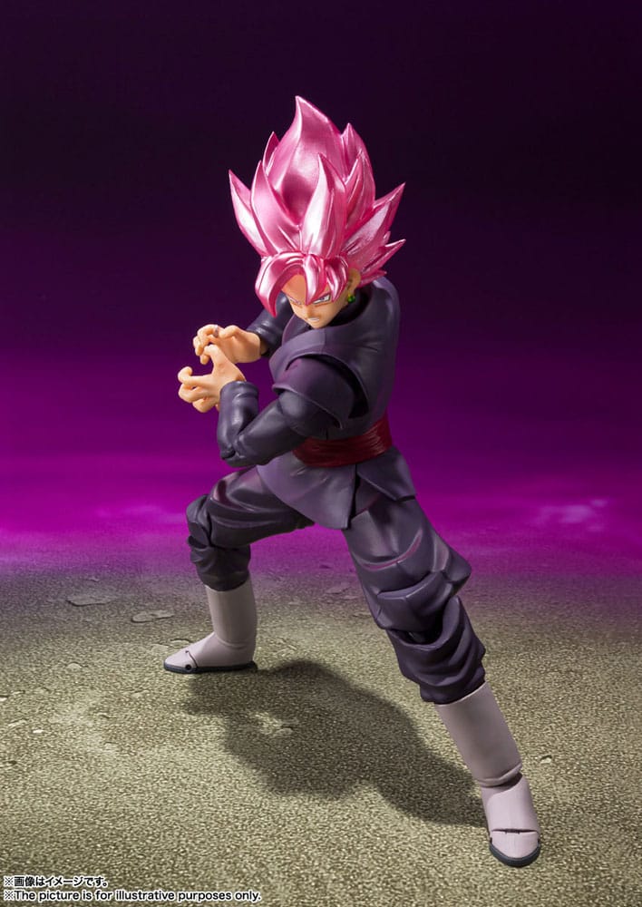 Dragon Ball Super S.H. Figuarts Action Figure Goku Black - Super Saiyan Rose Reissue 14 cm - M 5