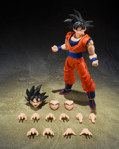 Dragon Ball Z S.H.Figuarts Action Figure Son Goku (The Kind-Hearted Saiyan) 14 cm - M 6