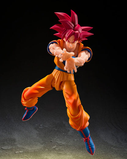 Dragon Ball Super S.H.Figuarts Action Figure Super Saiyan God Son Guko (God Aura) 15 cm - M 3