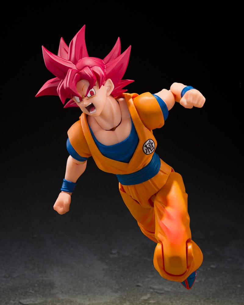 Dragon Ball Super S.H.Figuarts Action Figure Super Saiyan God Son Guko (God Aura) 15 cm - M 4