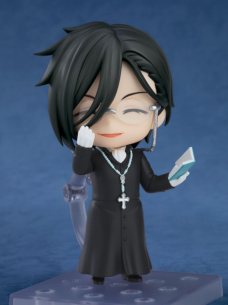 Black Butler: Boarding School Arc Nendoroid Action Figure Sebastian Michaelis: Sapphire Owl Ver. 10 cm - M 3
