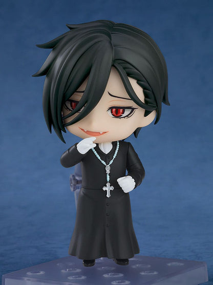 Black Butler: Boarding School Arc Nendoroid Action Figure Sebastian Michaelis: Sapphire Owl Ver. 10 cm - M 4