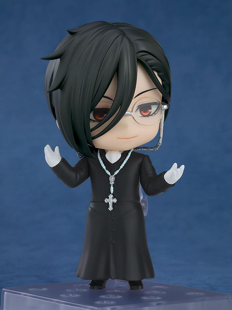 Black Butler: Boarding School Arc Nendoroid Action Figure Sebastian Michaelis: Sapphire Owl Ver. 10 cm - M 5