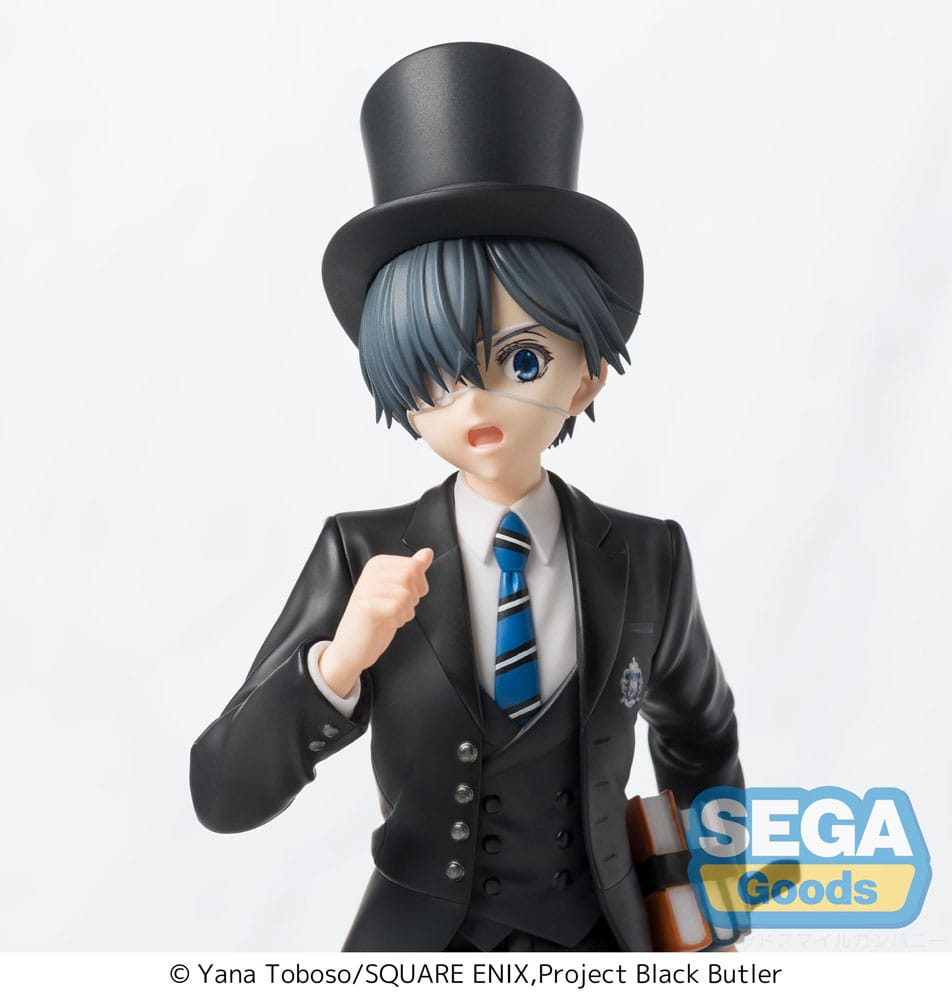 Black Butler: Boarding School Arc Luminasta PVC Statue Ciel Phantomhive 22 cm - M 5