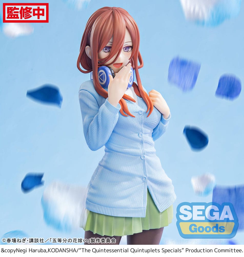The Quintessential Quintuplets Specials Luminasta PVC Statue Miku Nakano 20 cm - M 3