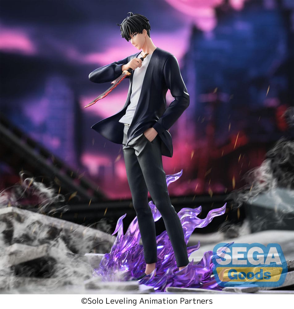 Solo Leveling Xrosslink PVC Statue Sung Jinwoo 18 cm - M 5