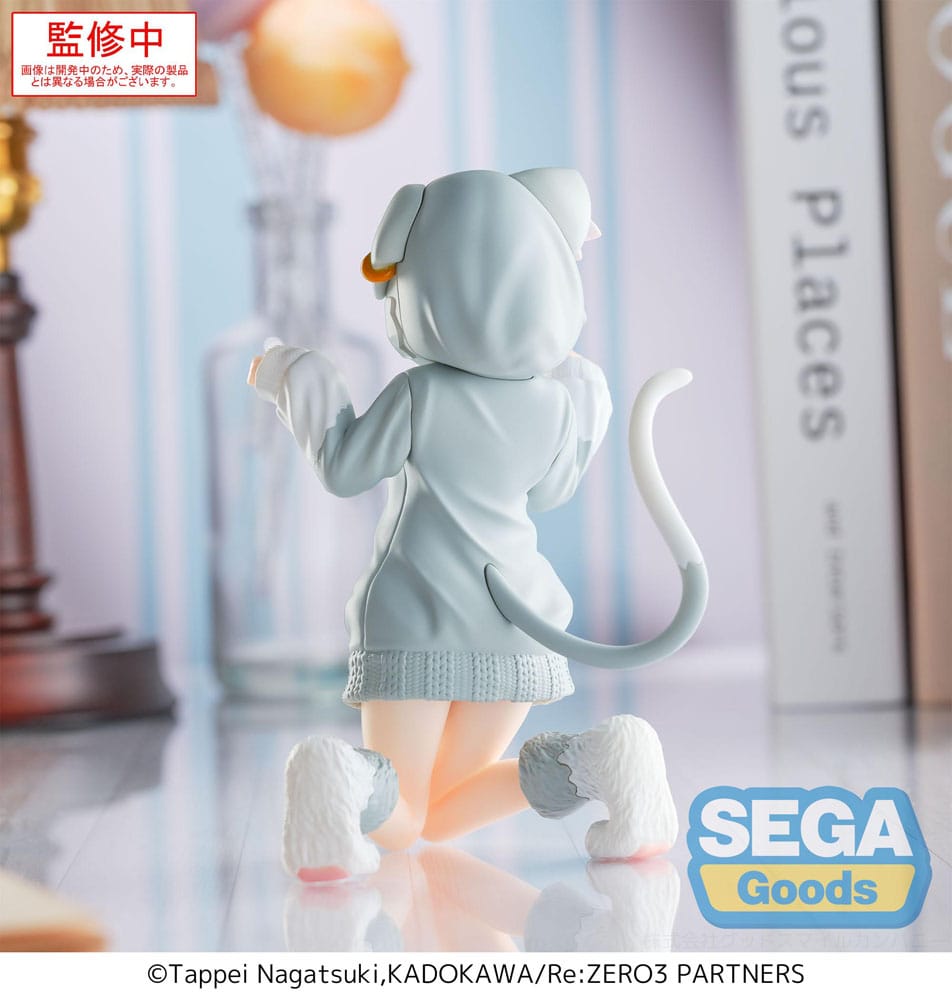 Re:Zero Starting Life In Another World Yumemirize Pvc Statue Ram Mofumofu Pack 11 Cm - M 4