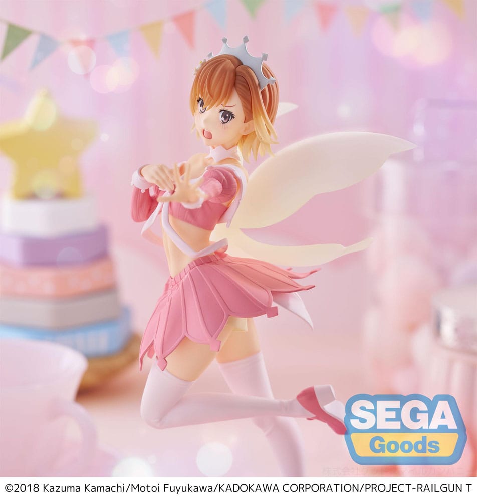 A Certain Scientific Railgun T Luminasta Pvc Statue Mikoto Misaka Great Spirit Maid 20 Cm - M 2