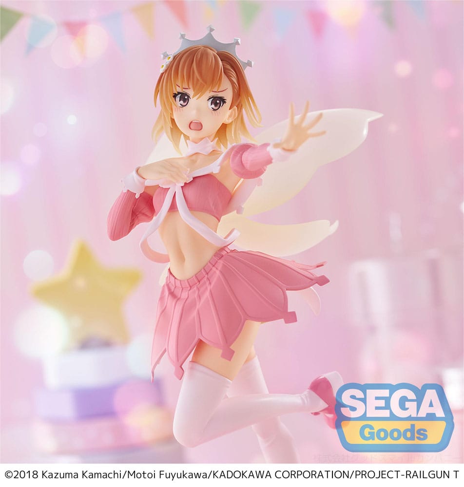 A Certain Scientific Railgun T Luminasta Pvc Statue Mikoto Misaka Great Spirit Maid 20 Cm - M 3