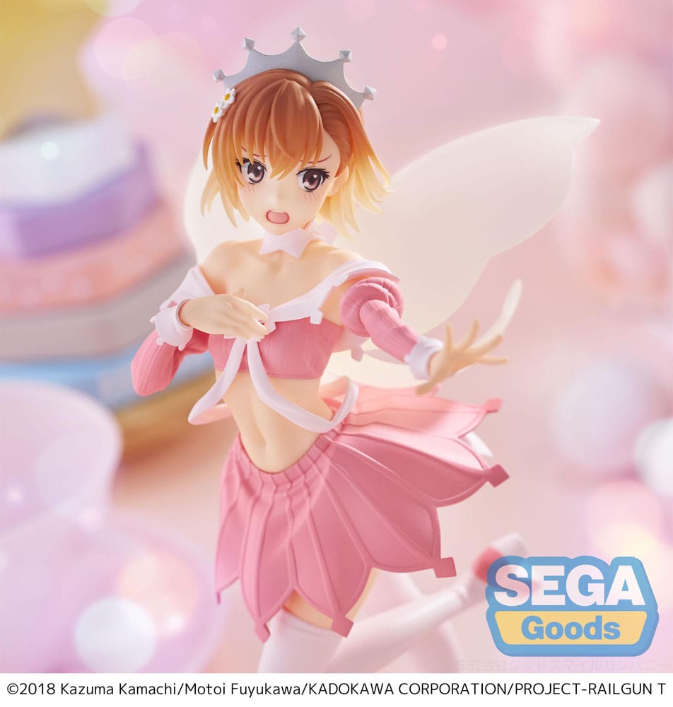 A Certain Scientific Railgun T Luminasta Pvc Statue Mikoto Misaka Great Spirit Maid 20 Cm - M 4