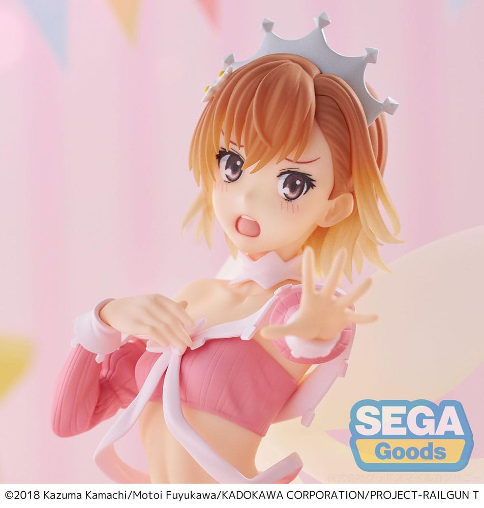 A Certain Scientific Railgun T Luminasta Pvc Statue Mikoto Misaka Great Spirit Maid 20 Cm - M 5