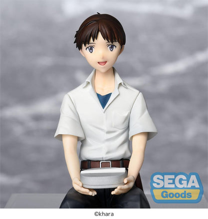 Rebuild Of Evangelion Pm Perching Pvc Statue Shinji Ikari Evangelion New Theatrical Edition 14 Cm - M 5