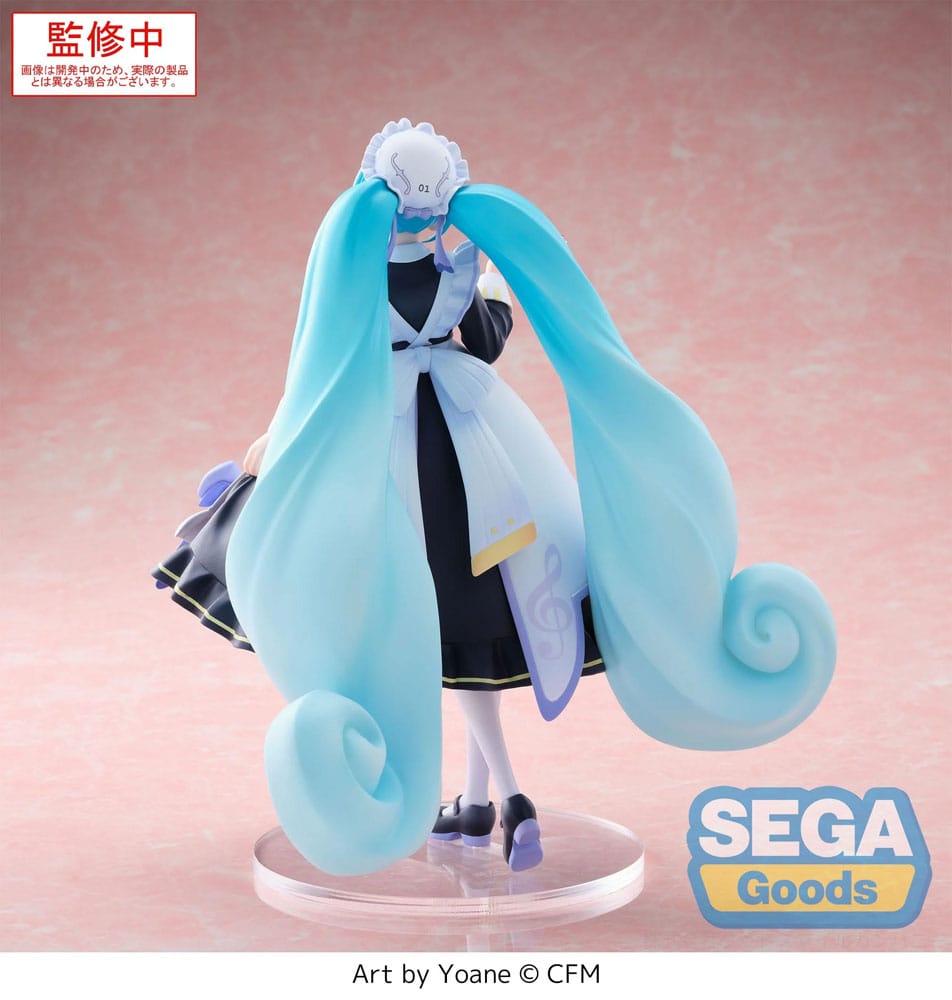 Character Vocal Series 01: Luminasta PVC Statue Hatsune Miku Classical Maid 21 cm - M 2