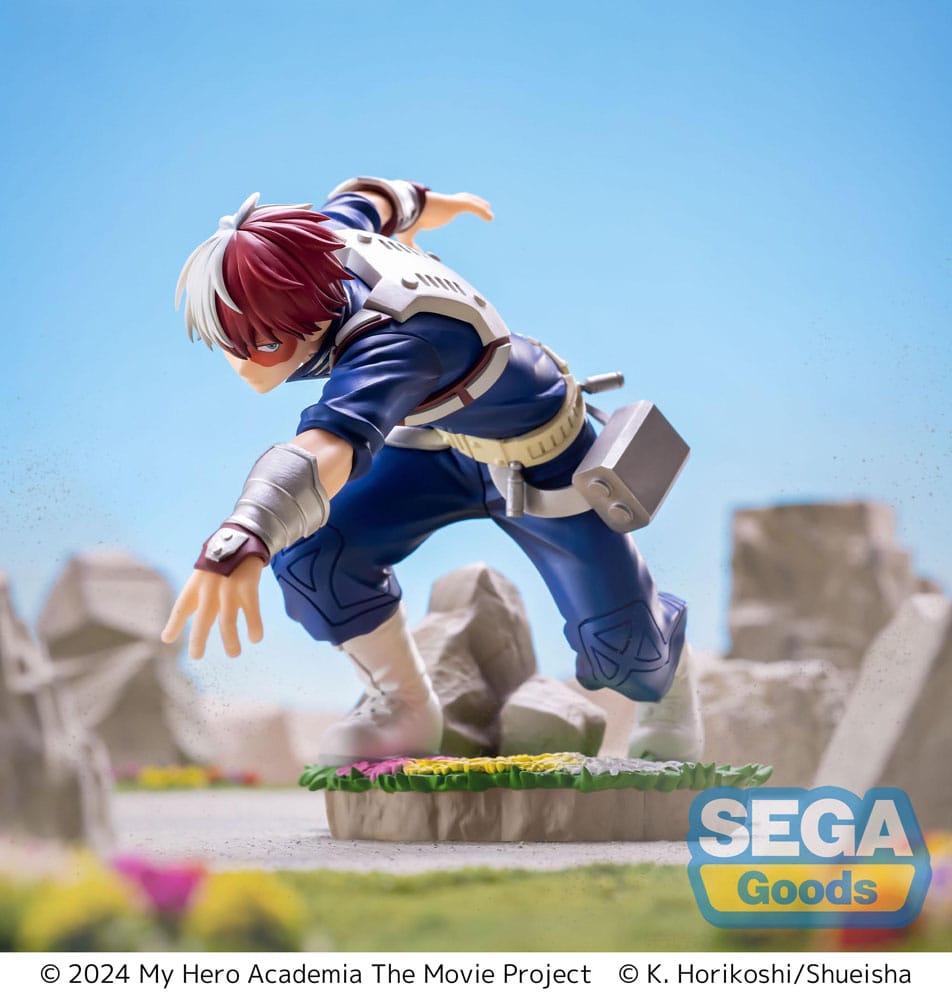 My Hero Academia: You´Re Next Xross Link Anime PVC Statue Shoto Todoroki 12 cm - M 3