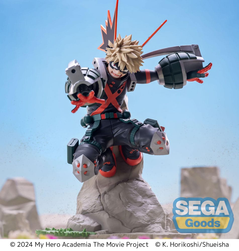My Hero Academia: You´Re Next Xross Link Anime PVC Statue Katsuki Bakugo 18 cm - M 3