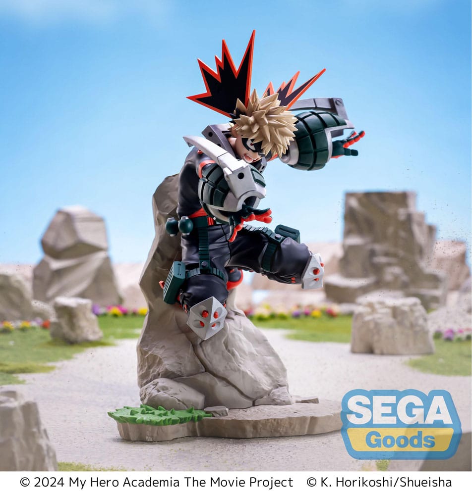 My Hero Academia: You´Re Next Xross Link Anime PVC Statue Katsuki Bakugo 18 cm - M 4