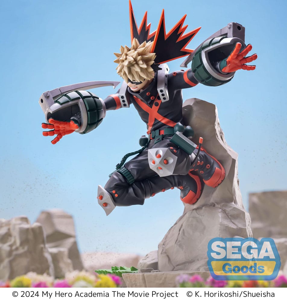 My Hero Academia: You´Re Next Xross Link Anime PVC Statue Katsuki Bakugo 18 cm - M 5