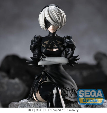 Nier:Automata Ver1.1A Pm Perching PVC Statue 2B 13 cm - M 6