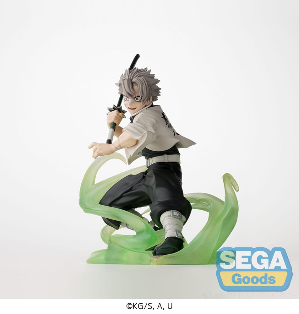 Demon Slayer: Kimetsu No Yaiba Xross Link Anime PVC Statue Sanemi Shinazugawa Hashira Training Arc 12 cm - M 2